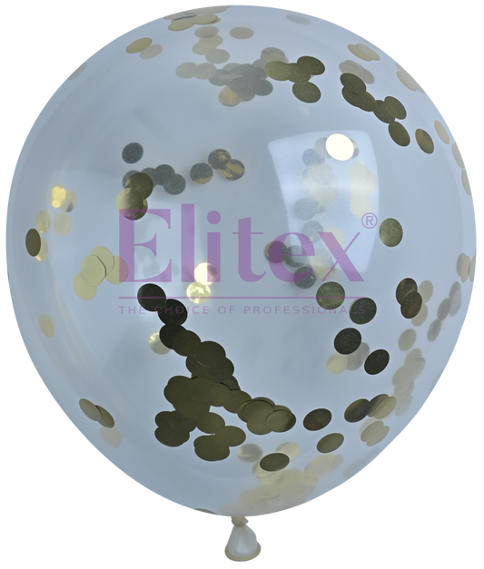 ELITEX CONFETTI GOLD 12" X 10