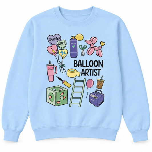 BALLOON ARTIST CREWNECK SWEATSHIRT - TOOLS
