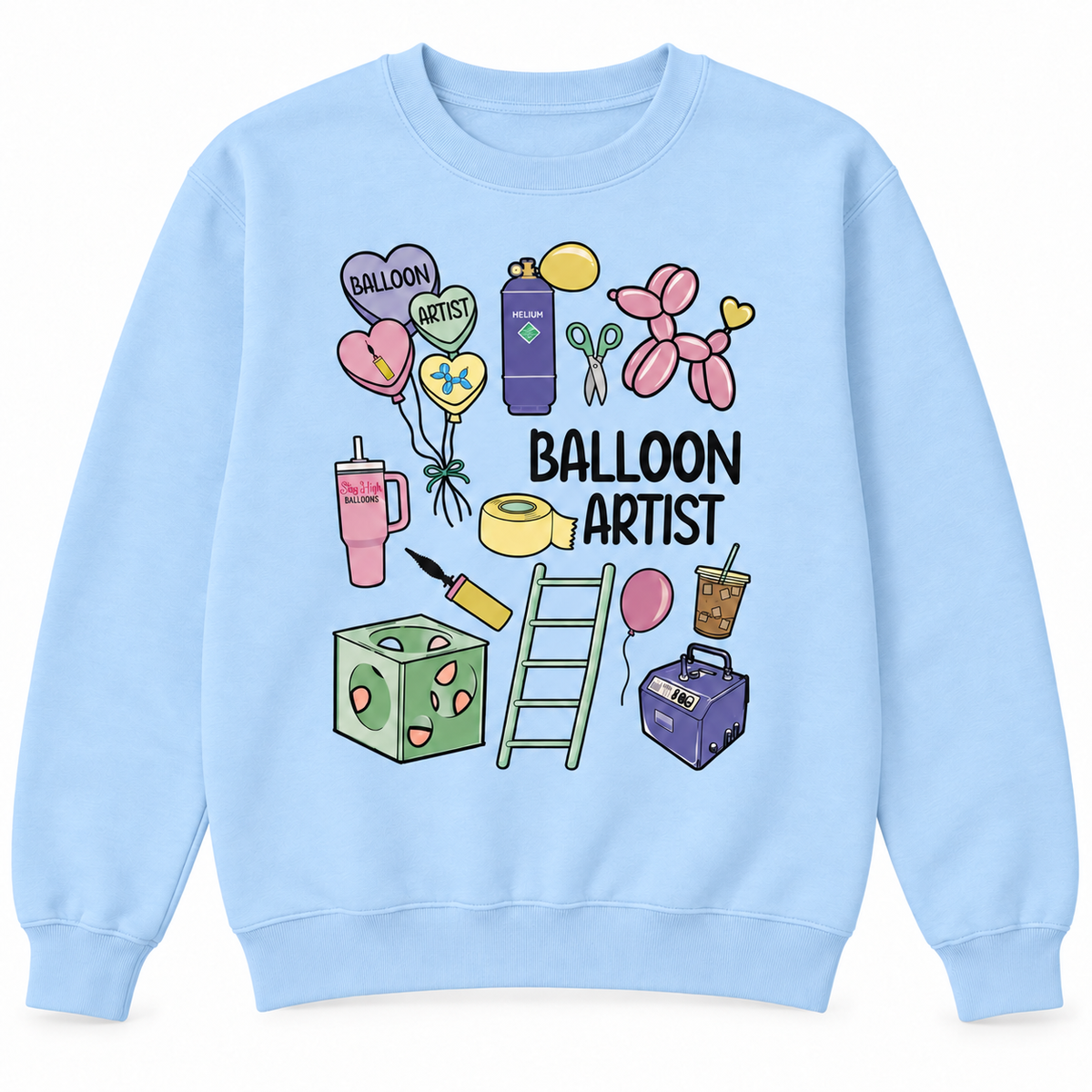 BALLOON ARTIST CREWNECK SWEATSHIRT - TOOLS