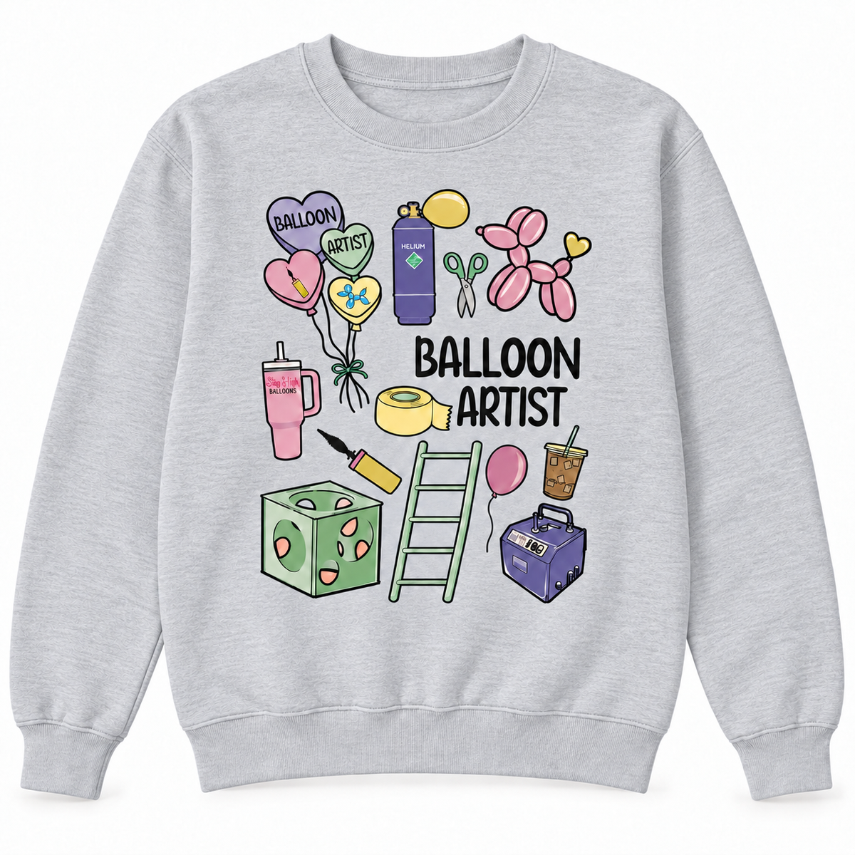 BALLOON ARTIST CREWNECK SWEATSHIRT - TOOLS