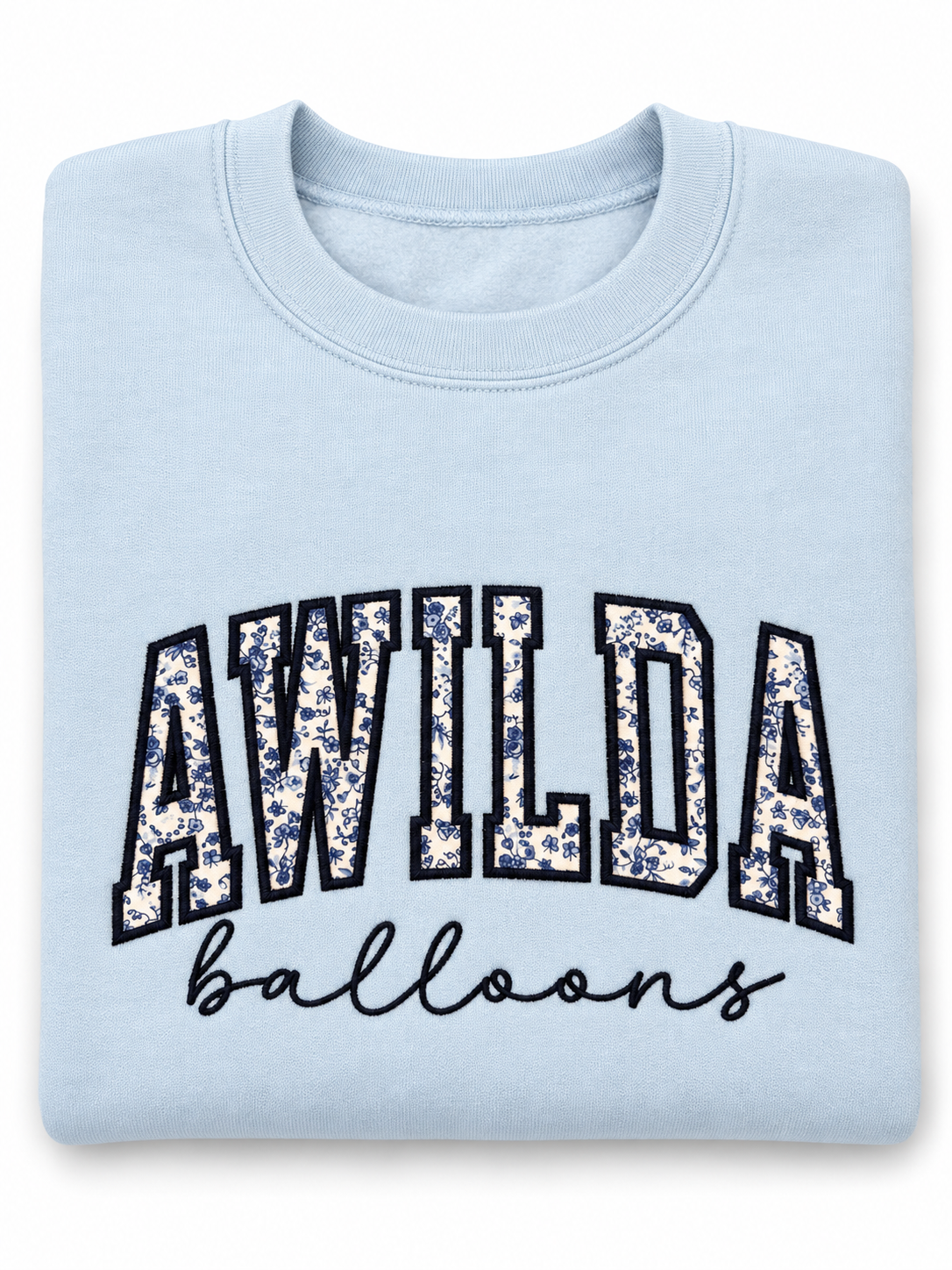 Custom Name Embroidery - Up TO 7 Large Letters