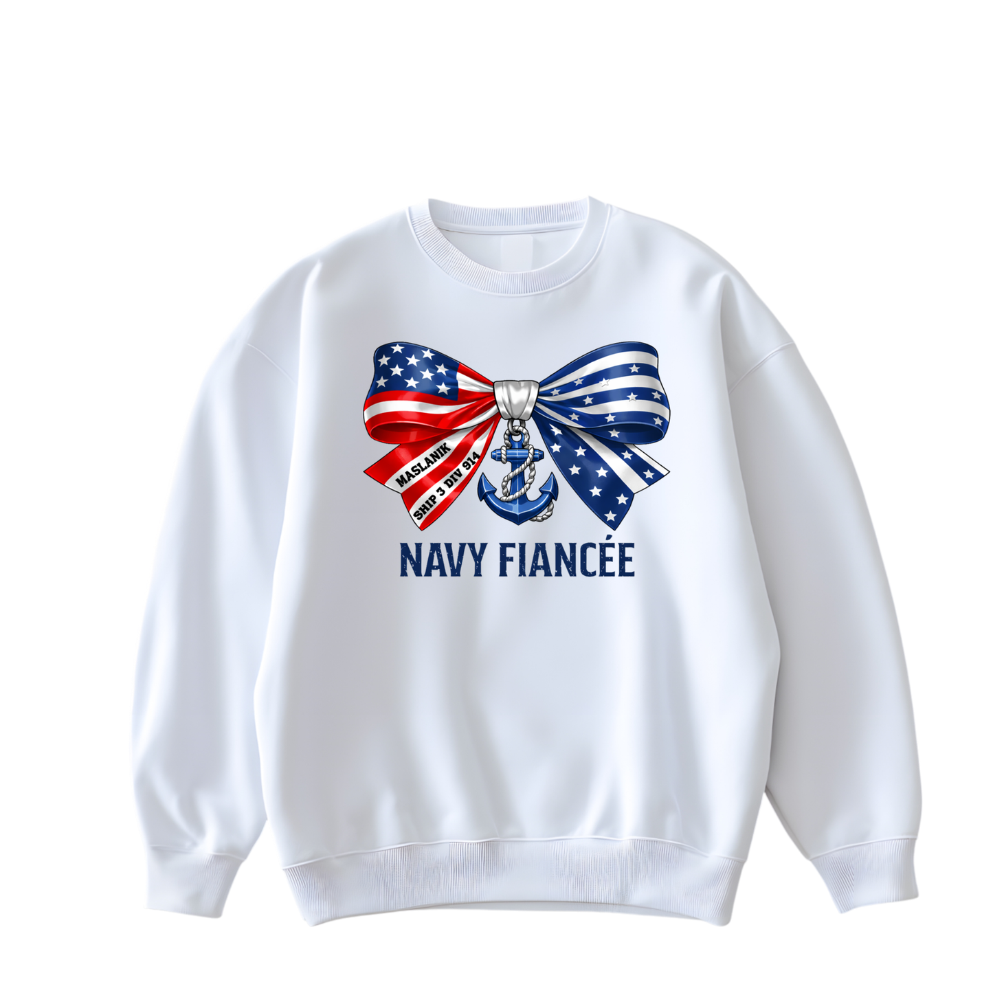 Navy FIANCEE Bow