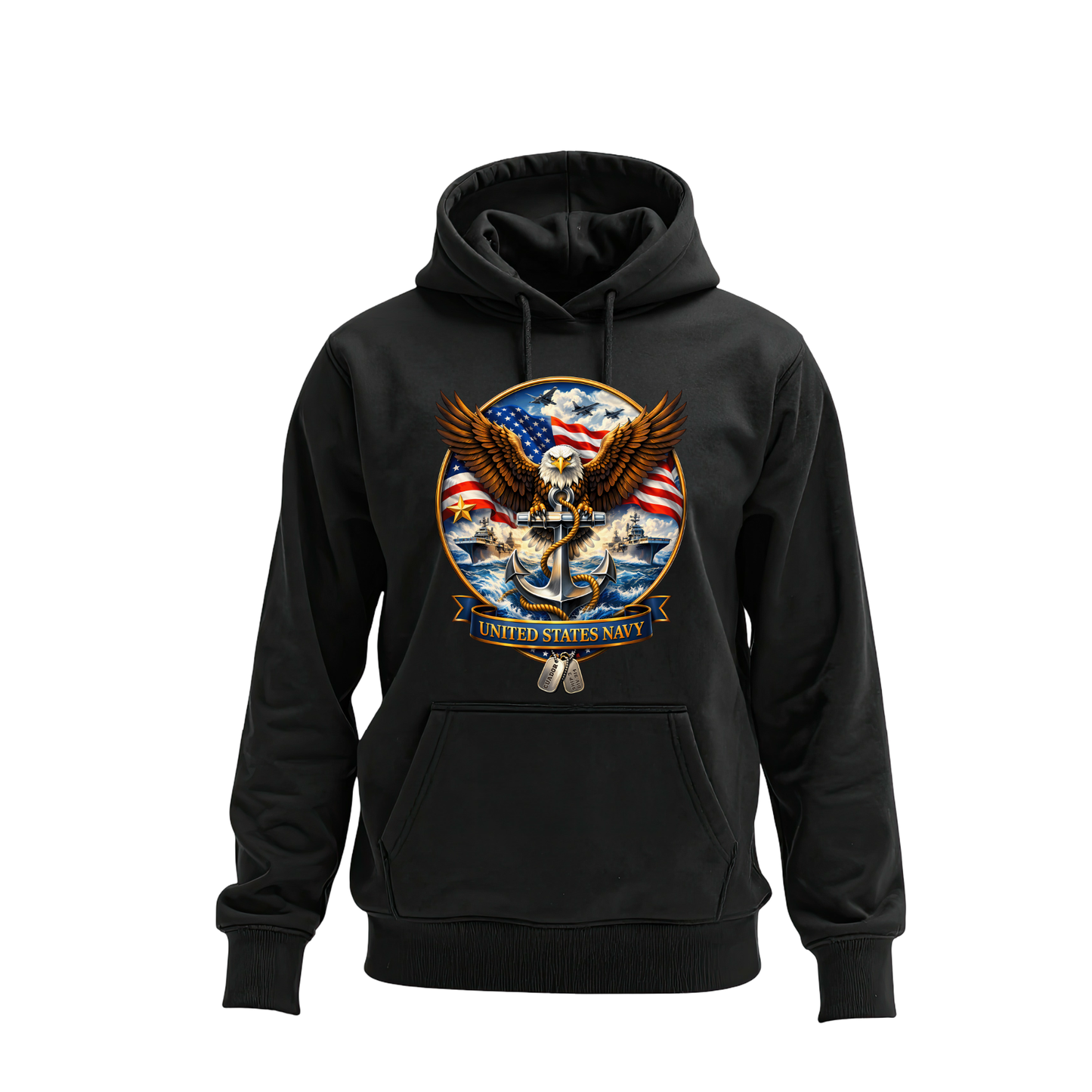 Navy Eagle Ship & Tags