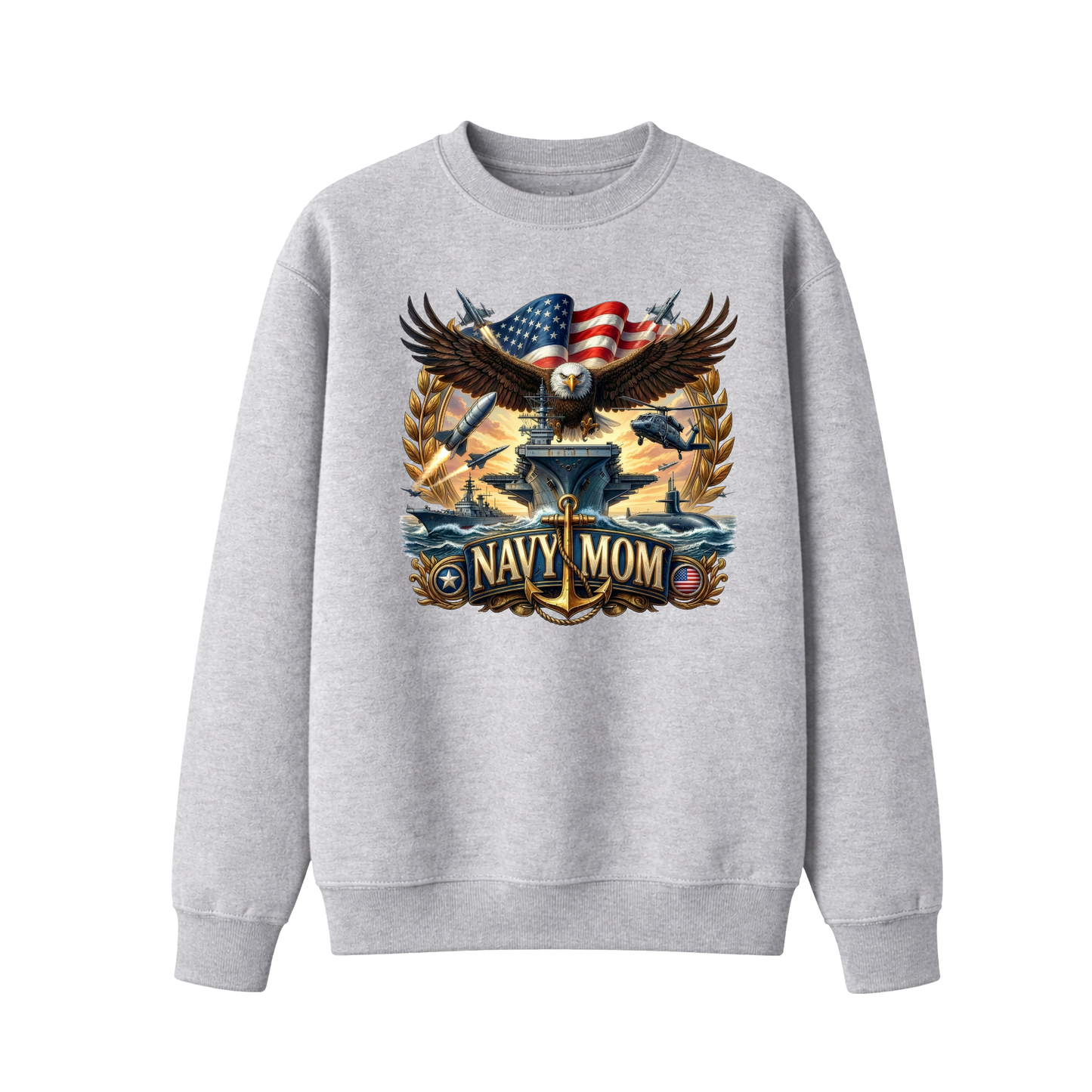 Navy MOM on Anchor