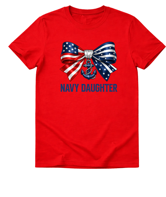 Navy Bow DAUGHTER