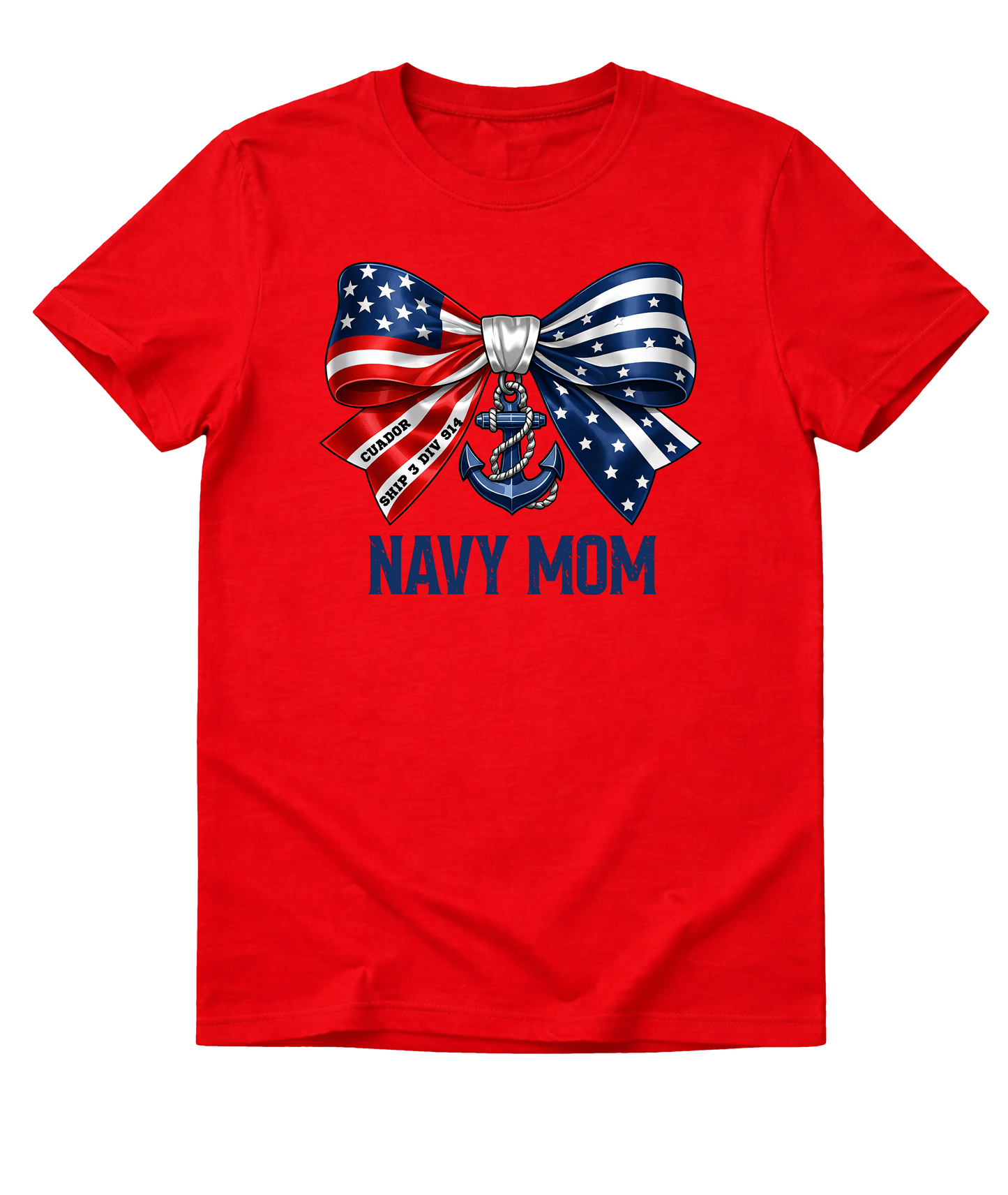 Navy MOM Bow